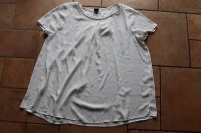 weißes Shirt von s. Oliver Black Label in Gr. 42