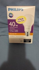 16 4 Packs of 4 Philips 5.5w LED Soft White A19 Bulbs 40Watt Replacement 