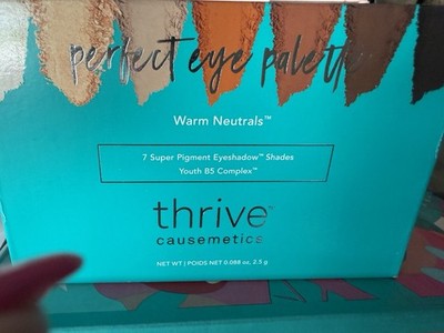 Thrive Causemetics Perfect Eye Palette Warm Neutrals 7 Shade 0.088 oz