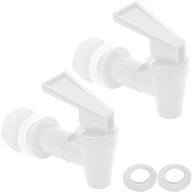 #ad #ad 2 Pcs Replacement Cooler Faucet Plastic Water Dispenser Tap Spigot Spout $9.14