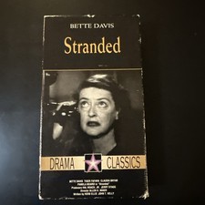 Bette Davis Stranded VHS 1957 Tv - RARE