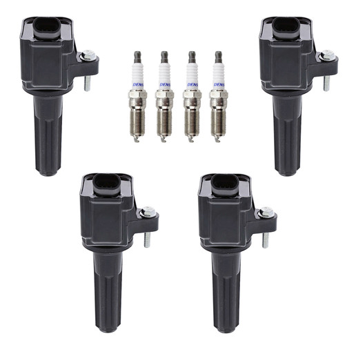 Denso 4 Ignition Coil 4 Platinum Spark Plugs Kit For Colorado Canyon 2.8 L4 9 - Foto 1 di 1
