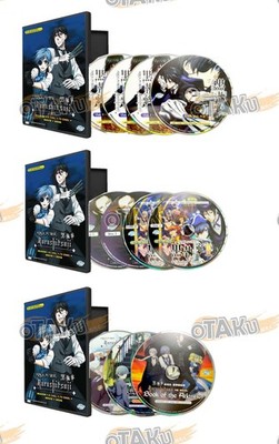 BLACK BUTLER - KUROSHITSUJI (SEASON 1-5) DVD (1-70 EPS+9 OVA+MOVIE) SHIP FROM US