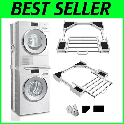 #ad Universal Washer Dryer Stacking Kit 29quot; with Pull Out Rack $118.22
