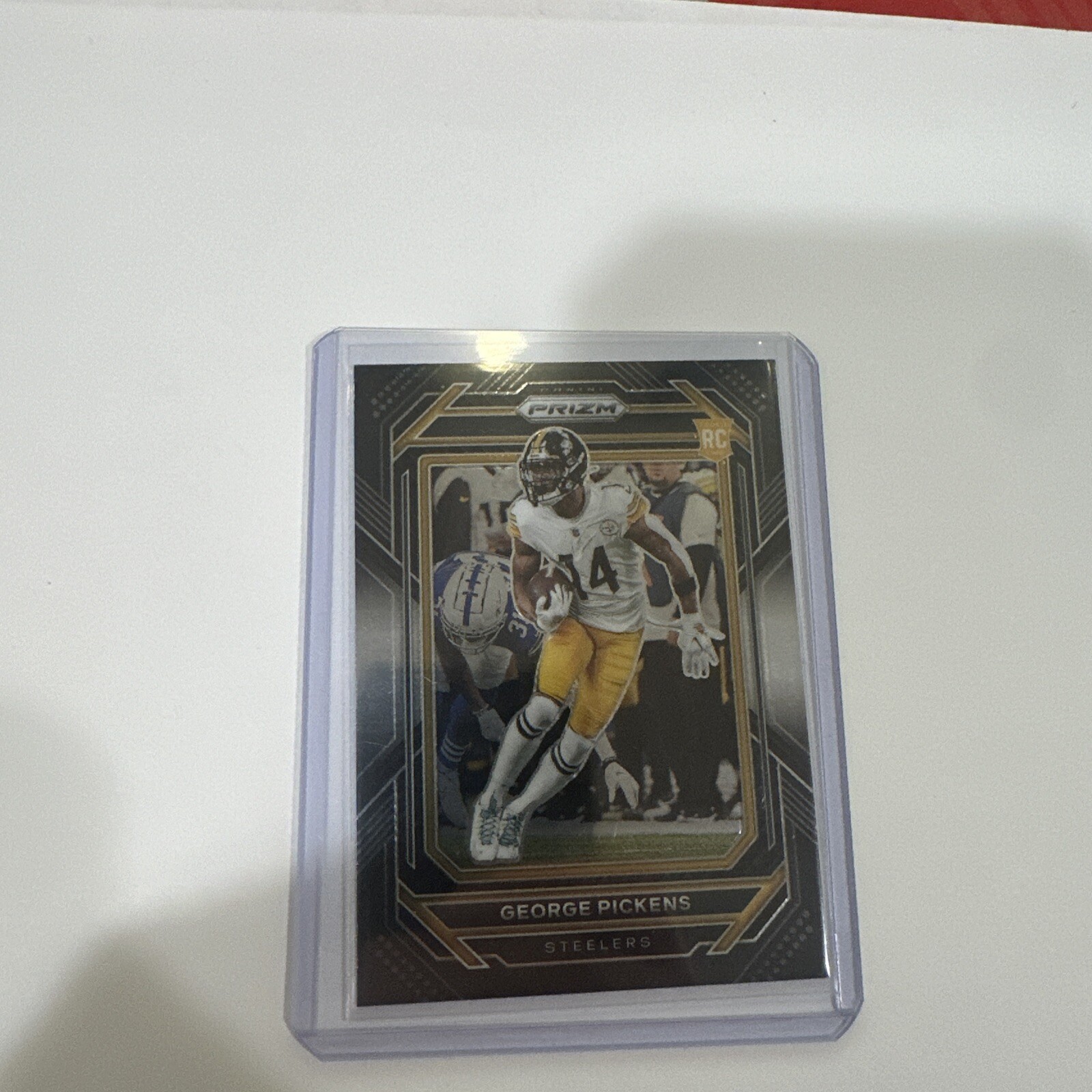 2022 Panini Chronicles - Prizm Black Silver #PB-20 George Pickens (RC)