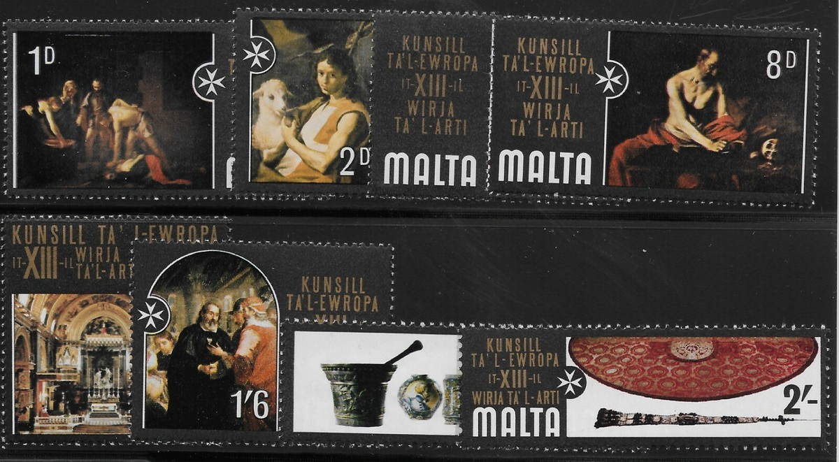 Malta Scott #409-16, Singles 1970 Complete Set FVF MNH | eBay