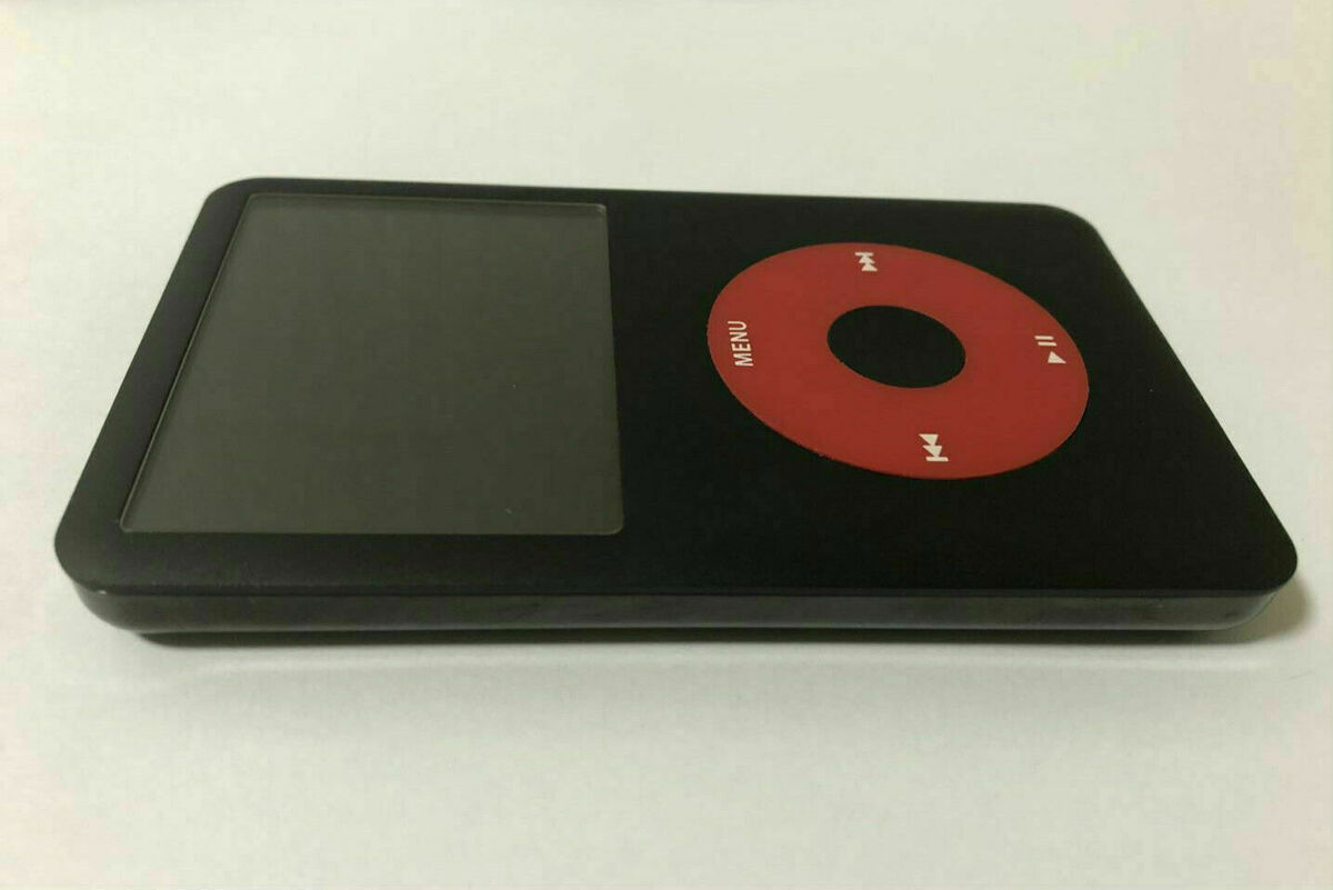 New GB iPod Classic 7th Generation Gen Black Red SSD Flash