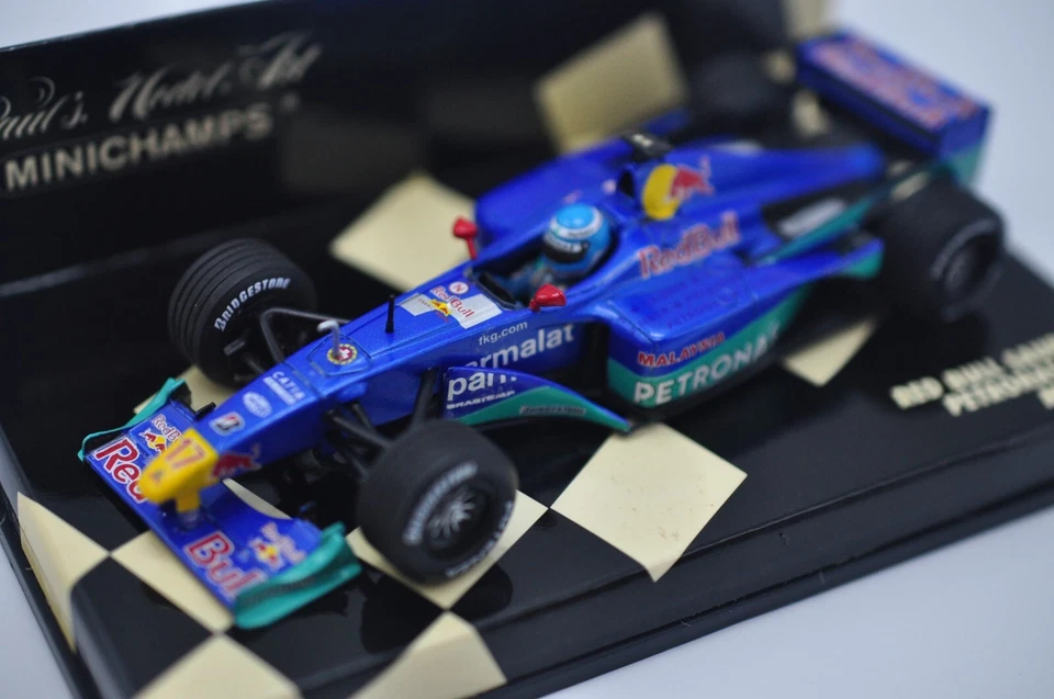 Minichamps PMA 1:43 Red Bull Sauber Petronas C19 F1 M. Salo EX W/Plastic Case - Image 2 of 4