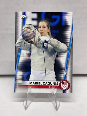 2021 Topps U.S. Olympic & Paralympic Team & Hopefuls Card #75 Mariel Zagunis