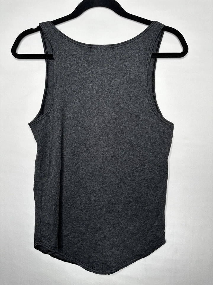 Camiseta sin mangas Karma reciclada Thug Life camisa floral para mujer talla XS hecha en EE. UU. Foto 4 de 4