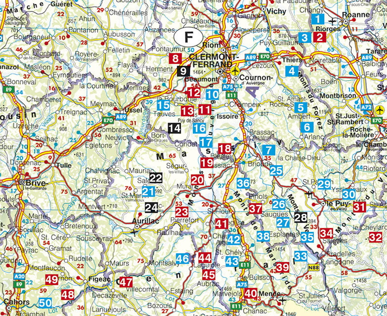 Thumbnail - Auvergne - Bettina Forst - 9783763343225