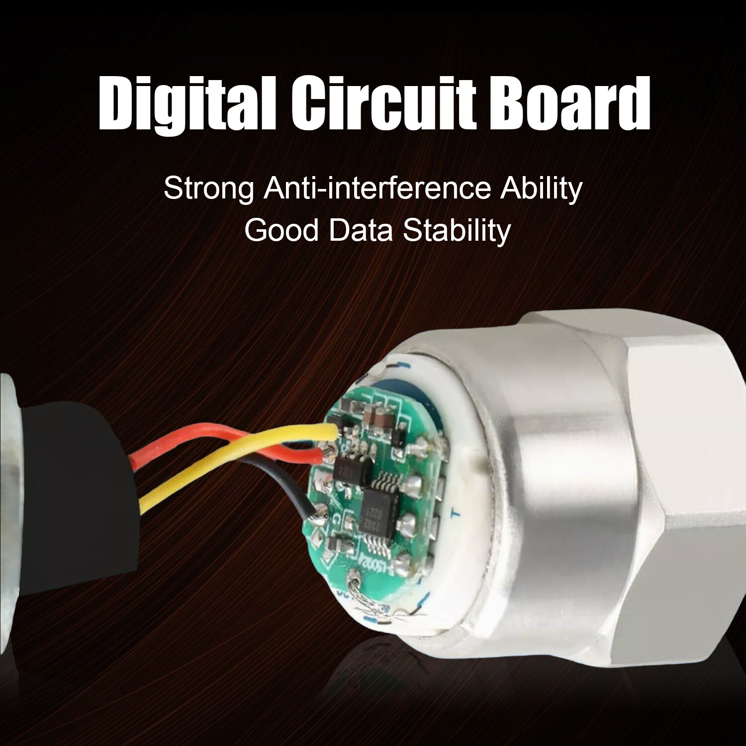 1X New 5V 1600Psi Pressure Transducer Sensor Kit for Oil Tank Gas Tank Tank etc 