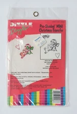 Dizzle Candy Cane Pre Shaded Christmas Transfer Sealed 52008
