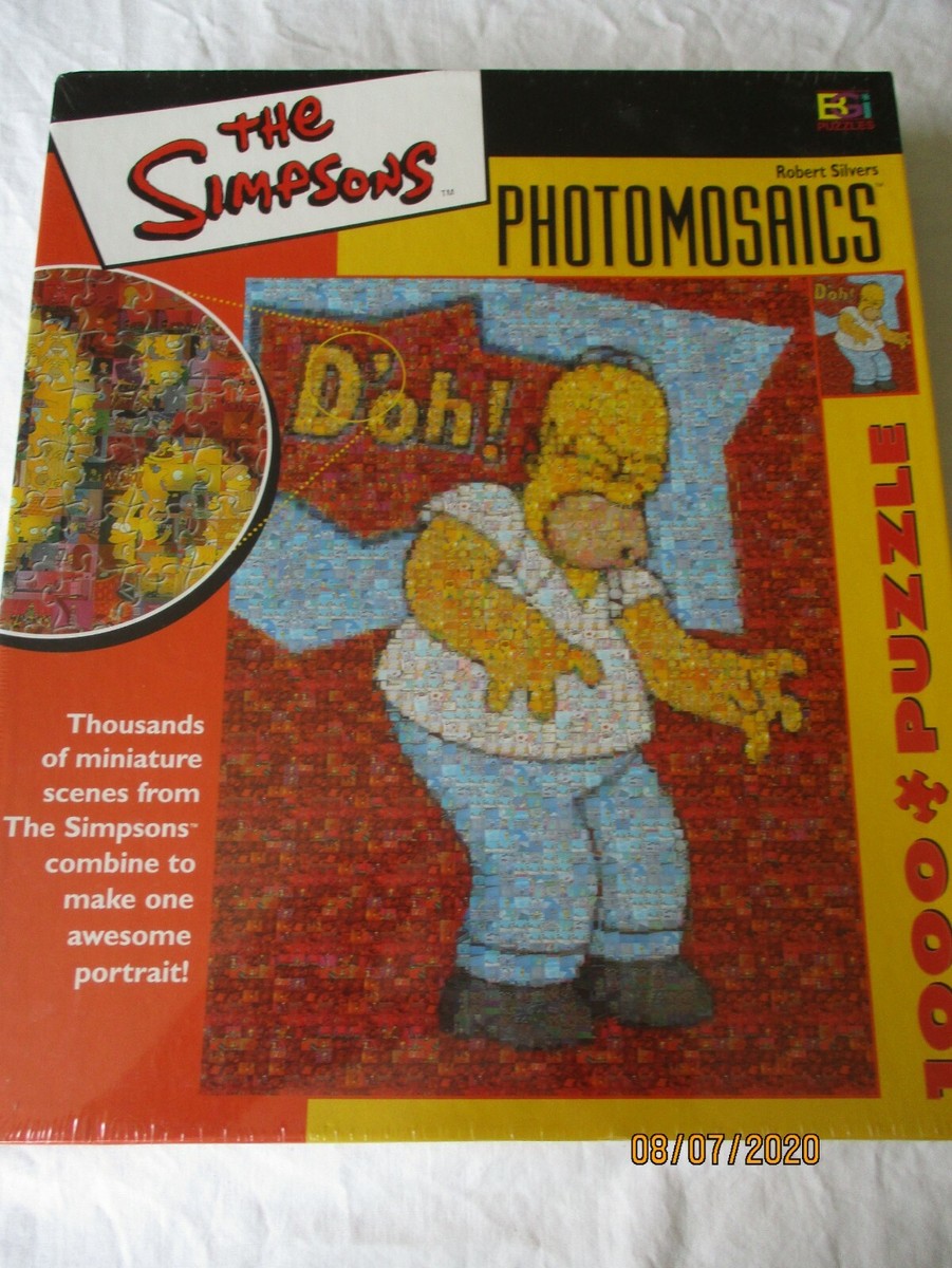 The Simpsons Photomosaics 1000 Puzzle Shrinkwraped NEW | eBay