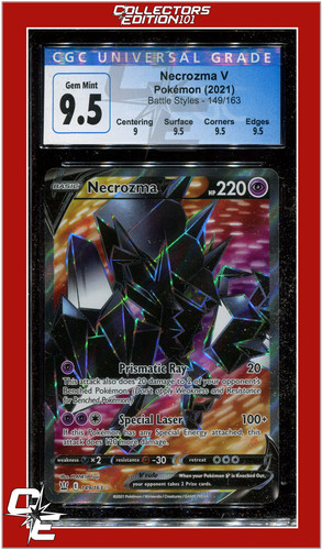 Necrozma V graded CGC 9.5 for sale on eBay