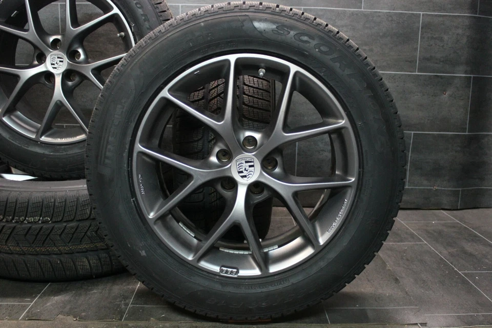 BBS Porsche Macan Alufelgen Winterräder 235 60 255 55 r18 TOP NEU - Bild 2 von 4