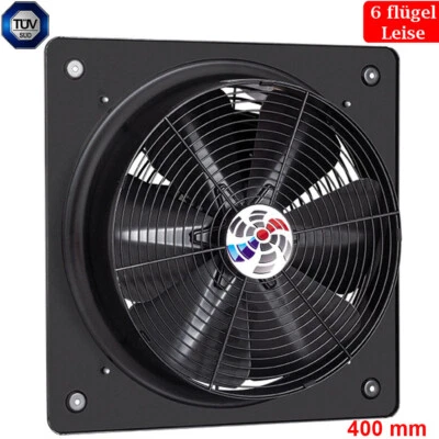 BNG VENTILATION SYSTEMS & HOUSE PRODUCTS Axial Industrie Ventilator Gebläse Lüfter für Zuluft Abluft Wand Fenster 400mm