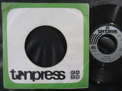 BLONDIE Heart Of Glass & Hanging On The Telephone / SP Poland TONPRESS S-224
