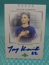 2022 NWSL Parkside Paramount Taylor Kornieck Signature Series Auto PSS-TK