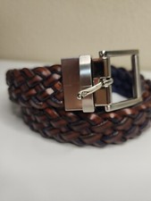 Dillards Boys Reversible Braided Belt 36"