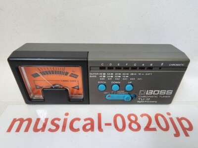 Boss TU-12 Chromatisches Gitarren-Bass-Tuner