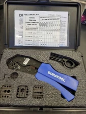DURATOOL CSK-8550 COAXIAL CRIMP TOOL KIT