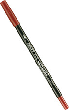 Marvy Extra Fine Tip Le Plume II Double Ender Marker Pen Art Supplies, English R