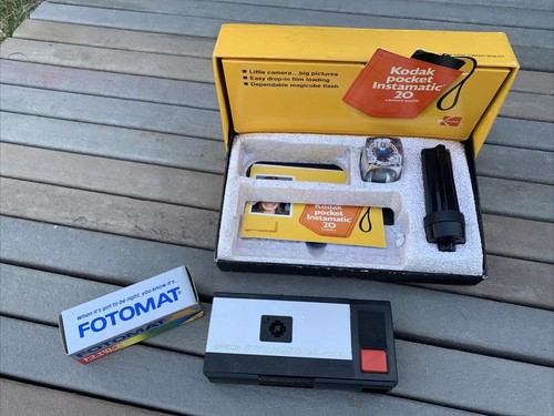 VINTAGE KODAK POCKET INSTAMATIC 20 ORIGINAL BOX - Picture 3 of 12