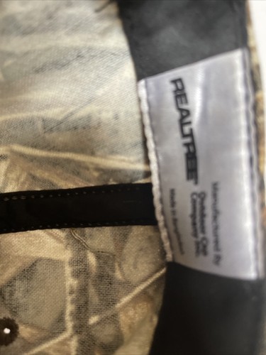 Team Realtree cap hat camo hunting adjustable brimmed camouflage Mens Camouflage - Picture 8 of 9