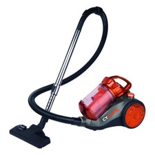 Vinco Aspirapolvere senza Sacco a Traino Ciclonico 700 Watt Nero/Arancione 40306