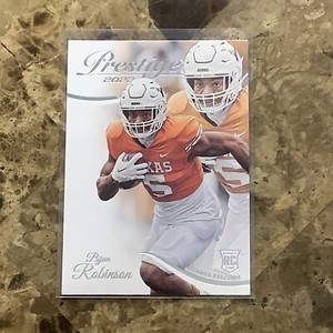 2023 Prestige Football #304 Bijan Robinson RC Falcons Longhorns A-19