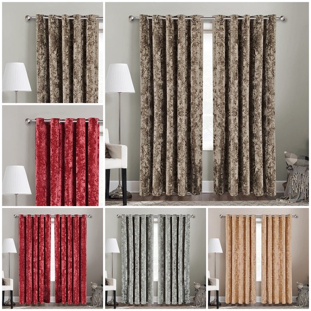 Sanderson Dandelion Clock Lined Eyelet Curtains Red 167 X