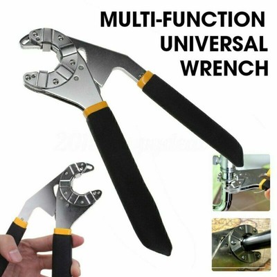 Multifuction 8''verstellbare Hexagon Wrench Grip Zangenschlüssel Universal* new