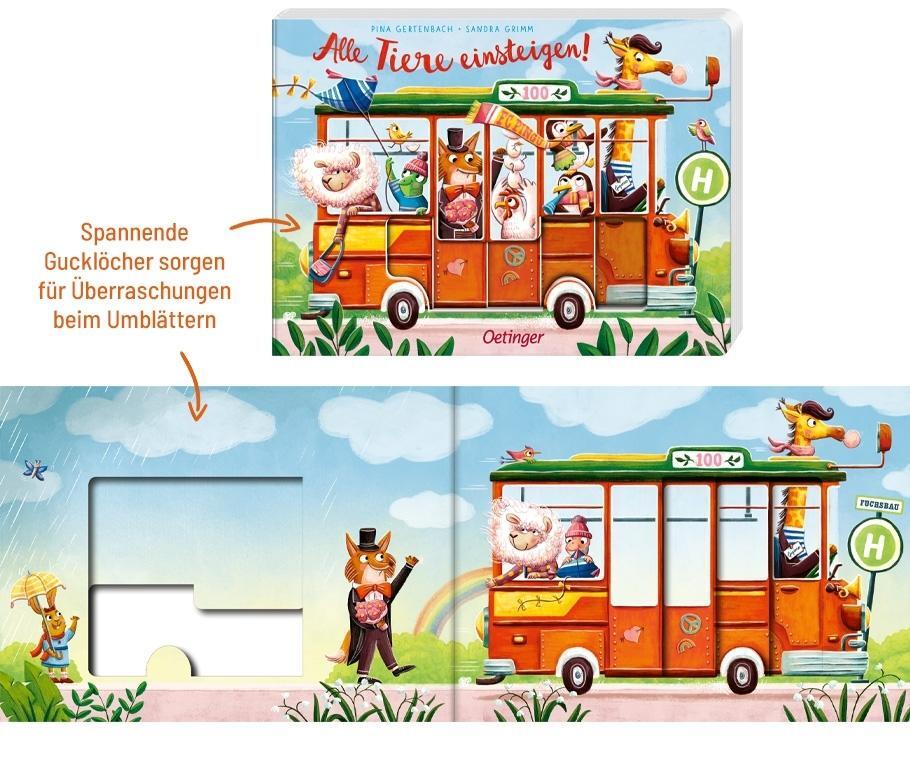 Thumbnail - Alle Tiere Einsteigen Sandra Grimm