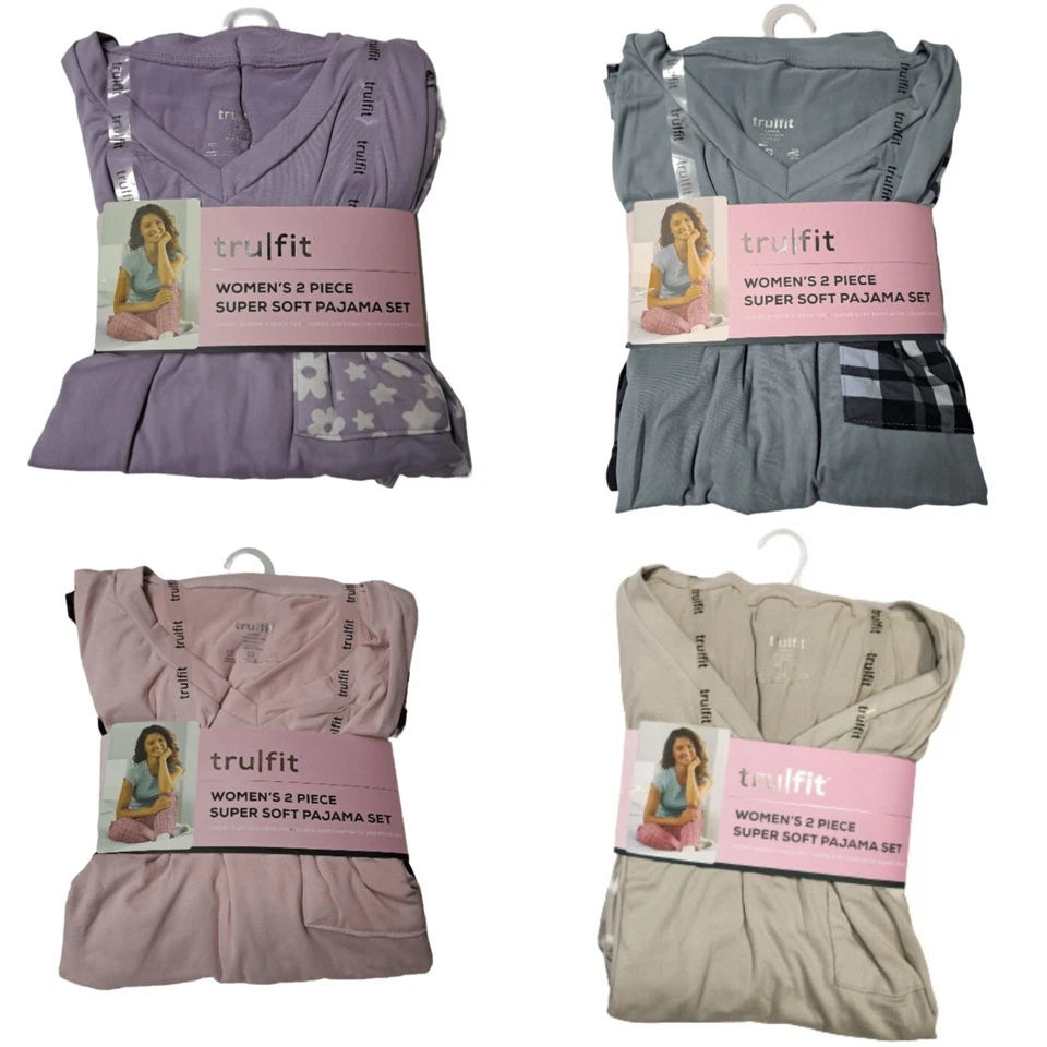 Women's Pajama Set Super Soft Comfortable Top & Bottom Cozy Sleep Two Piece Set