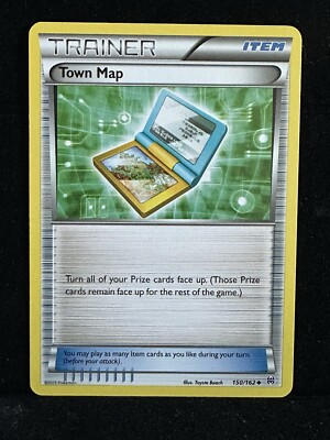 Town Map - Pokémon XY BREAKthrough U 150 LP