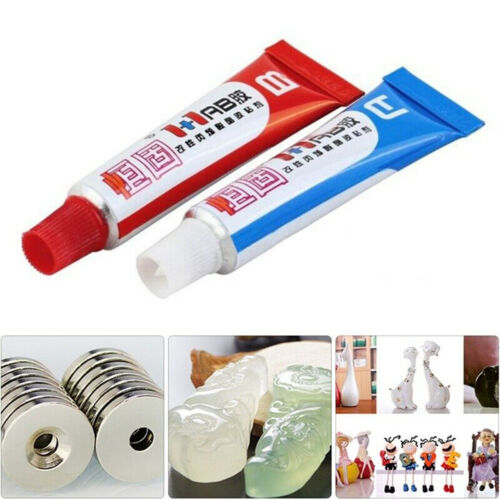 2Pcs Epoxy Resin Adhesive AB Glue For Glass Metal Component Adhesive Instantly