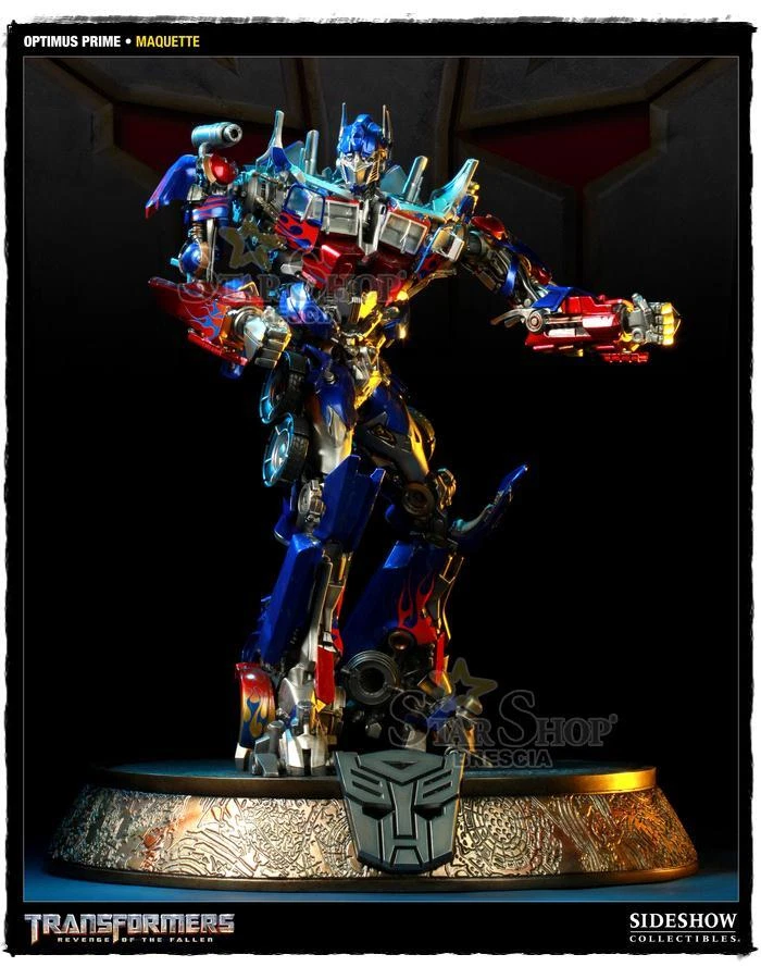 TRANSFORMERS - Optimus Prime Maquette Statue Sideshow - Photo 2/4