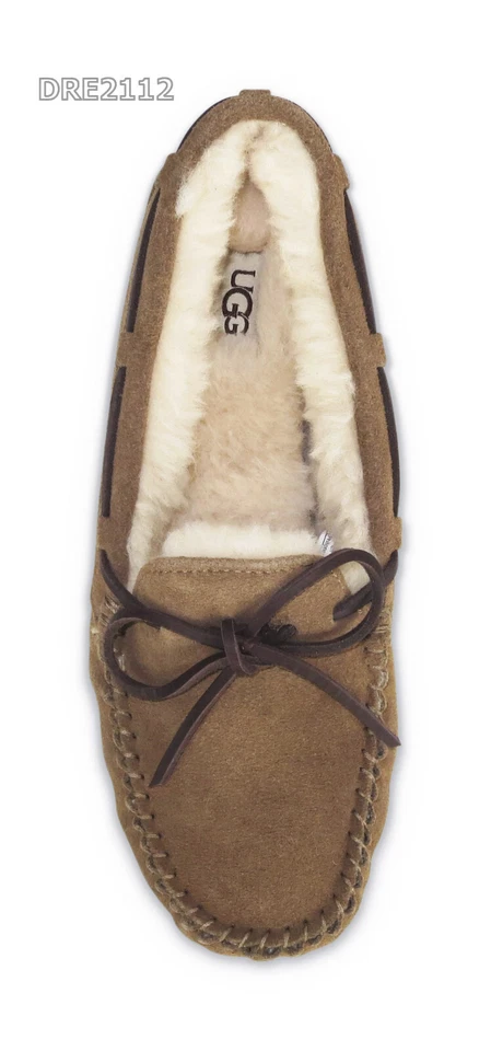 Zapatillas de piel de gamuza castaño UGG Dakota para mujer talla 8 NUEVAS Foto 4 de 4