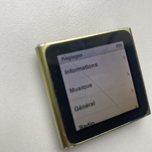 HS - Apple iPod Nano 6 - 8GB 8GB - MP3 Player - A1366 - für Ersatzteile oder Reparatur - Bild 4 von 8