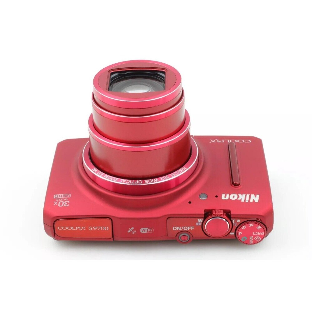 REDNikon COOLPIX s9700 30倍ズーム デジタルカメラ Amazon.com : Nikon COOLPIX S9700 16.0 MP Wi-Fi Digital Camera with