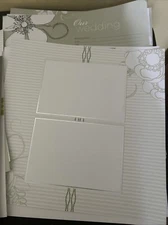Scrapbooking Wedding Album Pages Plus Stickers.  Please Read Description