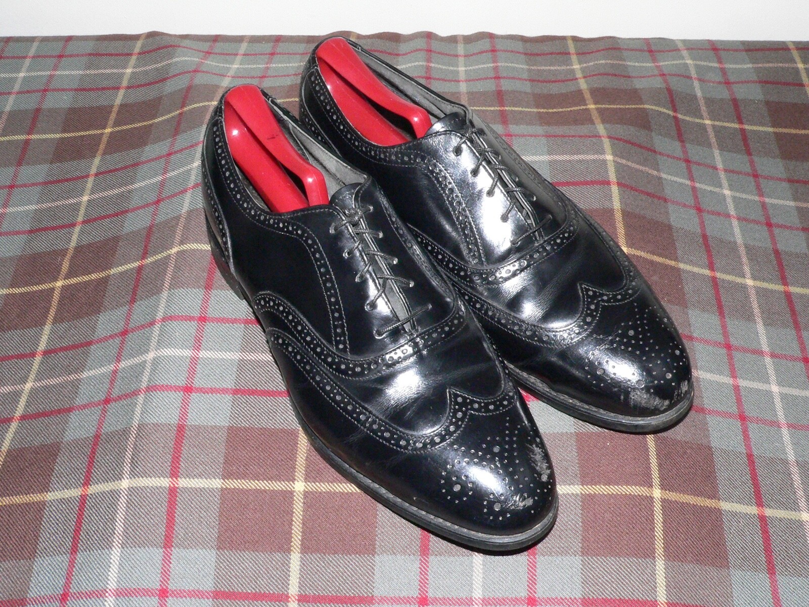 SAOLA Scarpe antinfortunistiche Iron Age di Bostonian Oxford nere punta di sicurezza punta alare taglia 10M US