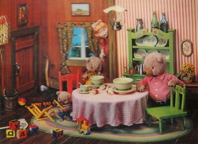 Goldilocks Emdur Vari-Vue Large 12 x 16 in Lenticular 3-D Picture NEW Great 3-D!