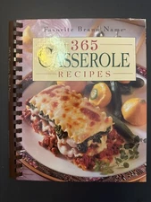 365 Casserole Recipes  365 Favorite Brand Name Cookbok Hardcover