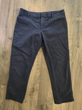 Tommy Hilfiger Radcliffe Cropped Ankle Dress Pants Women's Sz 6 Navy Blue