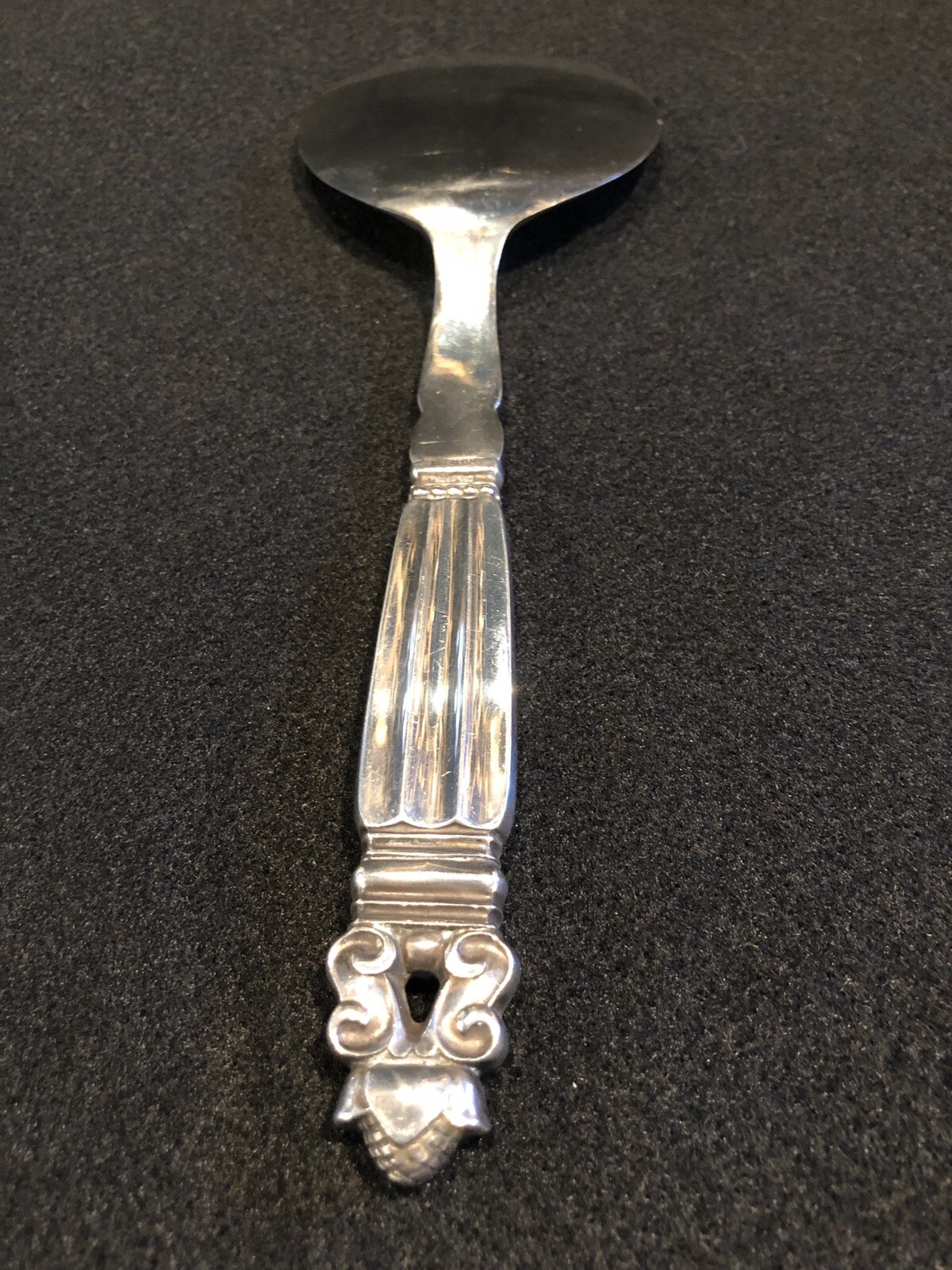 Vintage 8" Jensen Denmark Sterling Silver BonBon or Nut Server