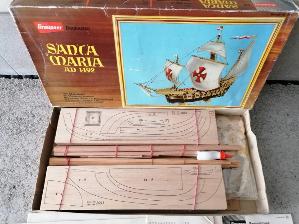 Graupner Veliero " SANTA MARIA" modello storico - Immagine 3 di 4