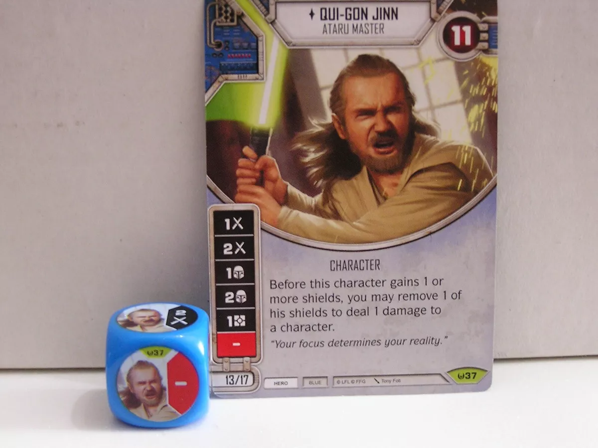 Qui-Gon Jinn - Ataru Master - Awakenings - Star Wars: Destiny