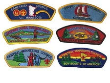 Lot of Minnesota Councils 1/2 Dozen BSA CSPs Mint CSP (BHP1899)